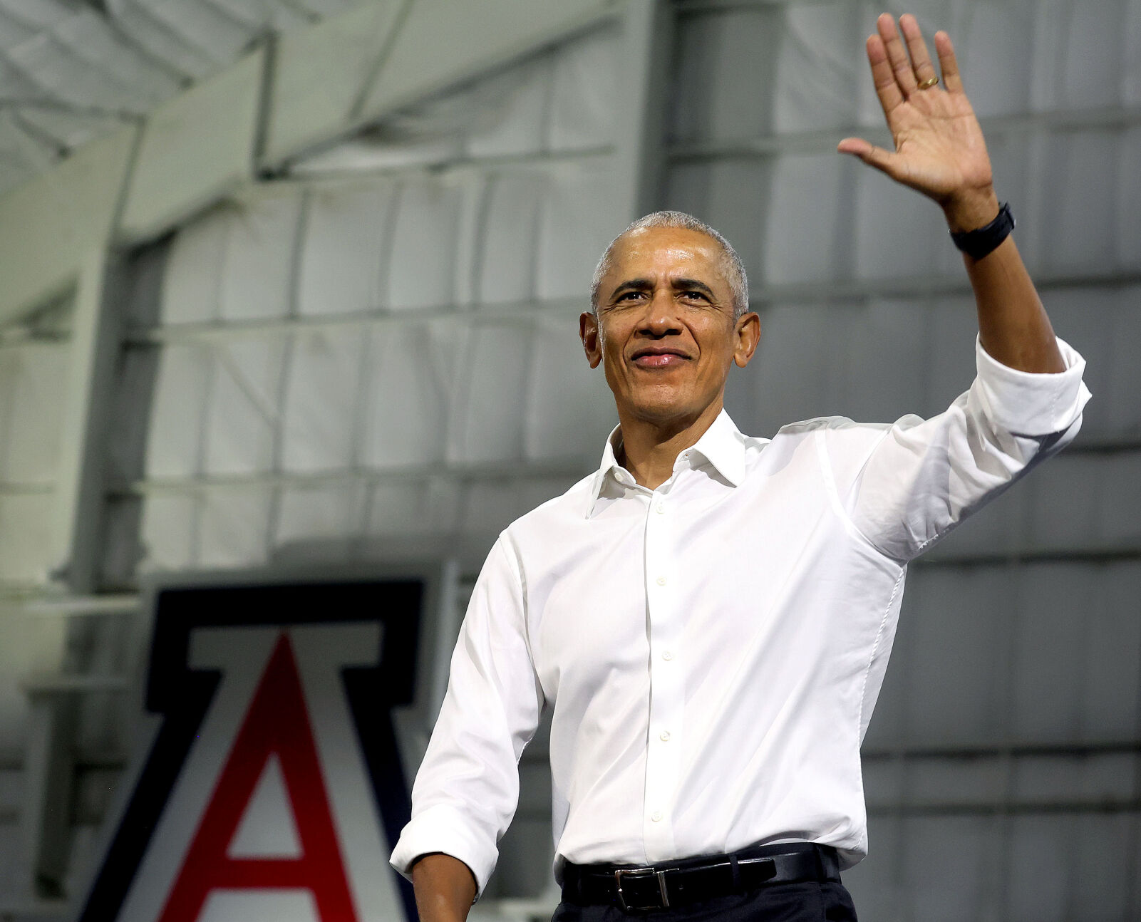 Former President Barack Obama in Tucson